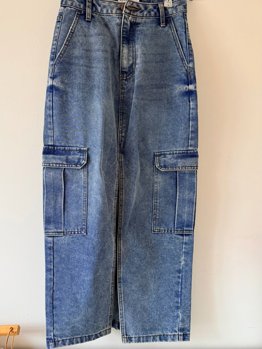Denim Midi Skirts